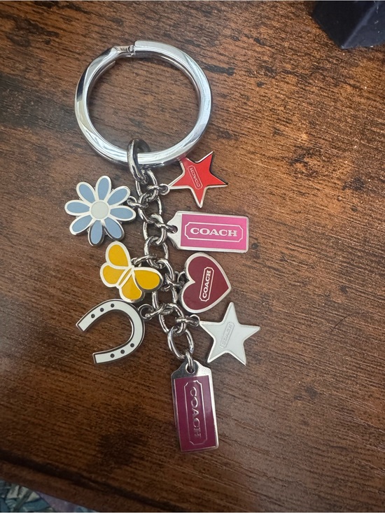 Coach Accessories - Coach 8 Charm Keychain - Multicolor